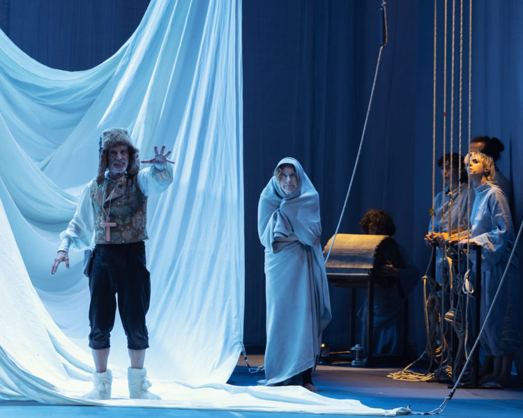 Il calamaro gigante con Angela Finocchiaro e Bruno Stori