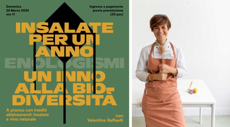 “Insalate per un anno”, il nuovo libro di Valentina Raffaelli e i vini naturali di Laura Riolfatto ai Docks veneziani