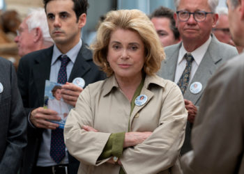 Catherine Deneuve nel film La moglie del Presidente