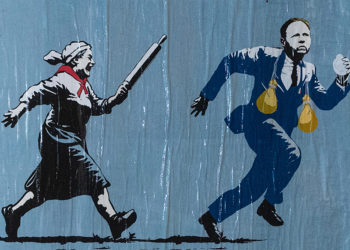 “2024: Nonna è ancora arrabbiata”, l’opera dell’artista Laika per la Liberazione