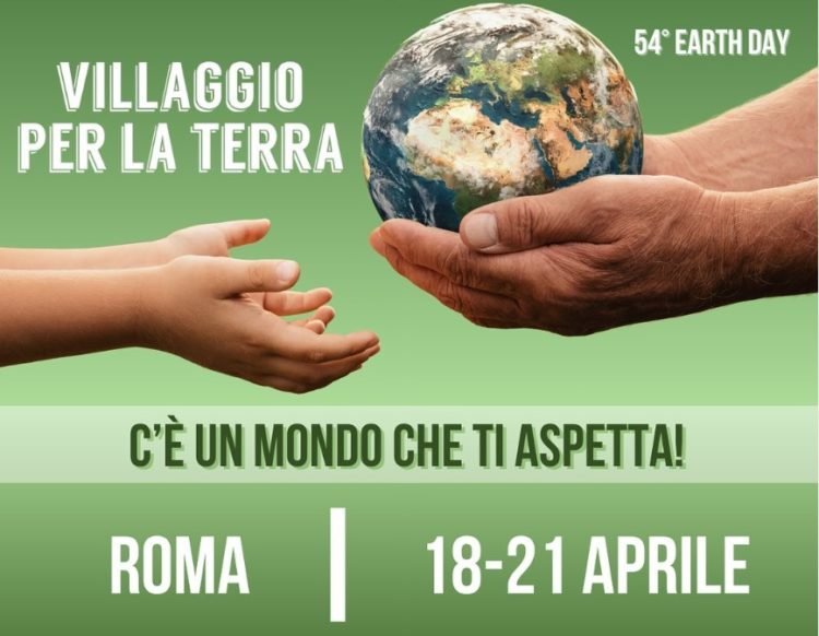 Villaggio per la Terra a Villa Borghese
