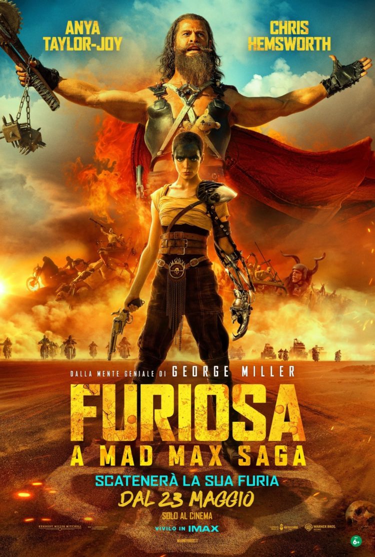 Furiosa Mad Max Saga il poster del film