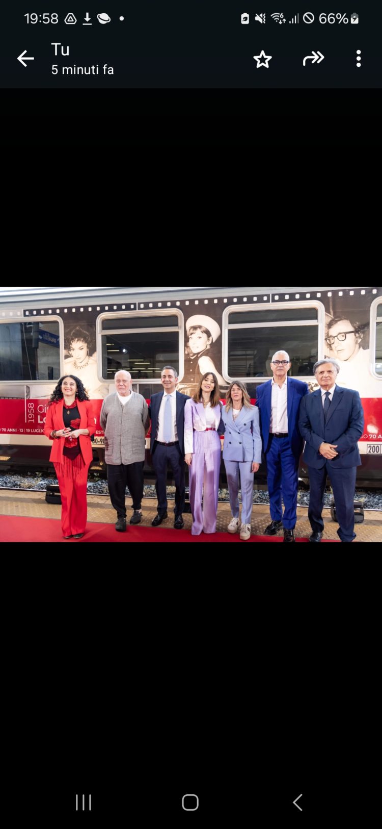 Un treno dedicato al Taormina Film Festival