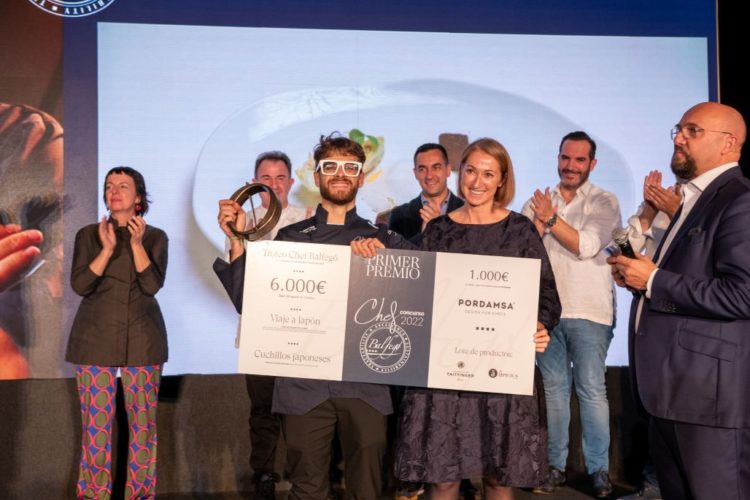 Chef Balfegó Il-vincitore Gianluca Monni del ristorante-La-Dispensa de i Balocchi Piacenza