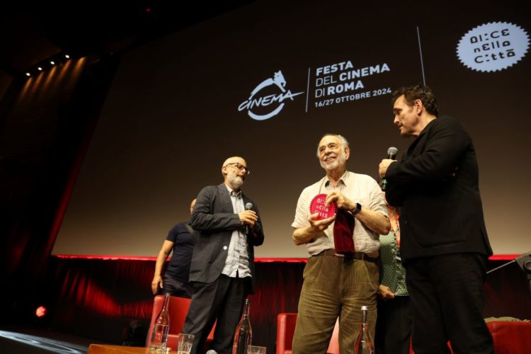 Francis Ford Coppola e Matt Dillon - Credito obbligatorio Azzurra Primavera