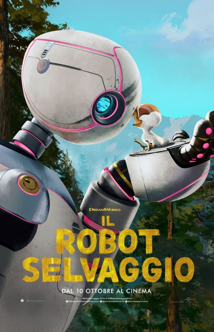 Al cinema il Natale arriva prima con Il Robot selvaggio