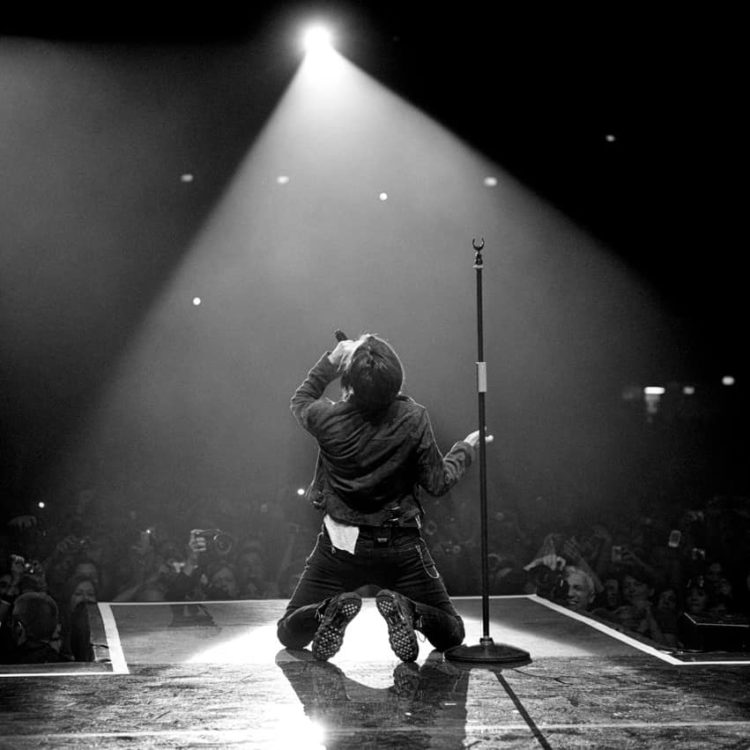 Gianna Nannini sul palco del "Sei nell'anima tour"