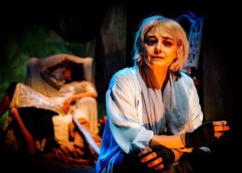 Elena Arvigo in Elena al Teatro Torlonia. Foto di Alessandro Villa