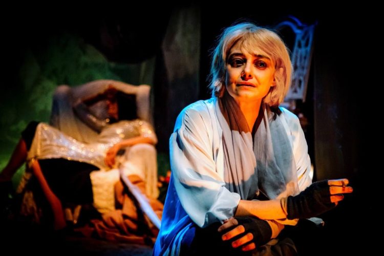Elena Arvigo in Elena al Teatro Torlonia. Foto di Alessandro Villa