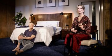 Mark Moses è Mark e Melissa Gilbert è Helen in Still. Foto di Maria Baranova