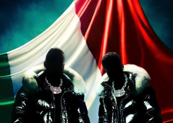 La cover ufficiale di Santana Money Gang, il joint album di Sfera Ebbasta e Shiva in uscita a sorpresa l’11 aprile 2025.