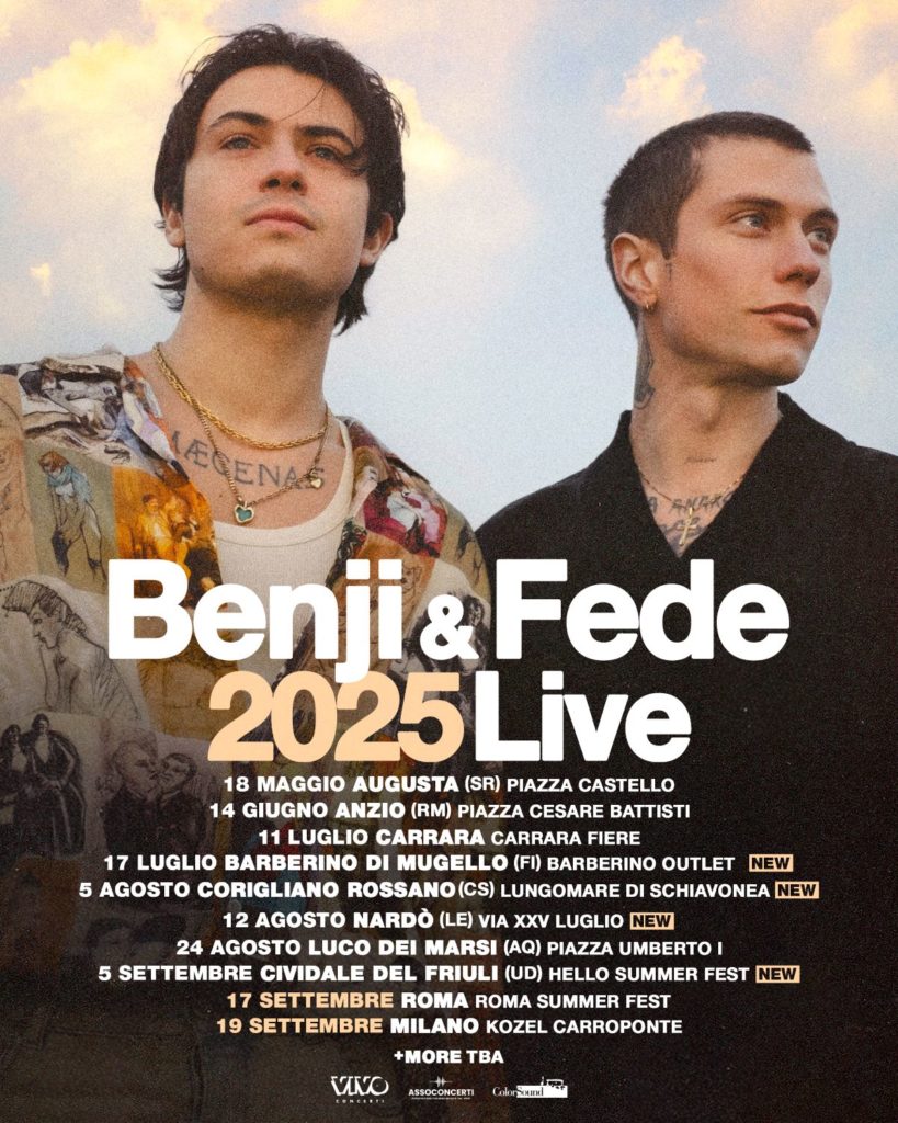 Benji&Fede live 2025
