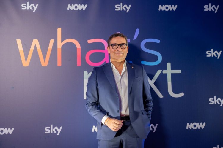 Sky, un momento dal blue carpet What’s Next: