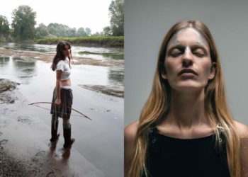 Gaia Banfi (a sinistra) e Isabelle Lewis (a destra), tra le protagoniste musicali e performative di ULTRA REF al Romaeuropa Festival 2025