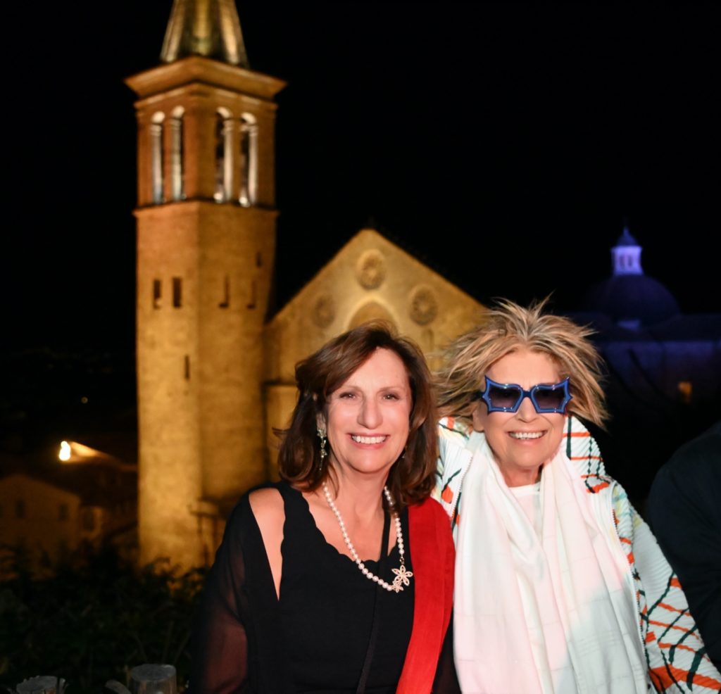 Silvia Bizio e Alda Fendi
