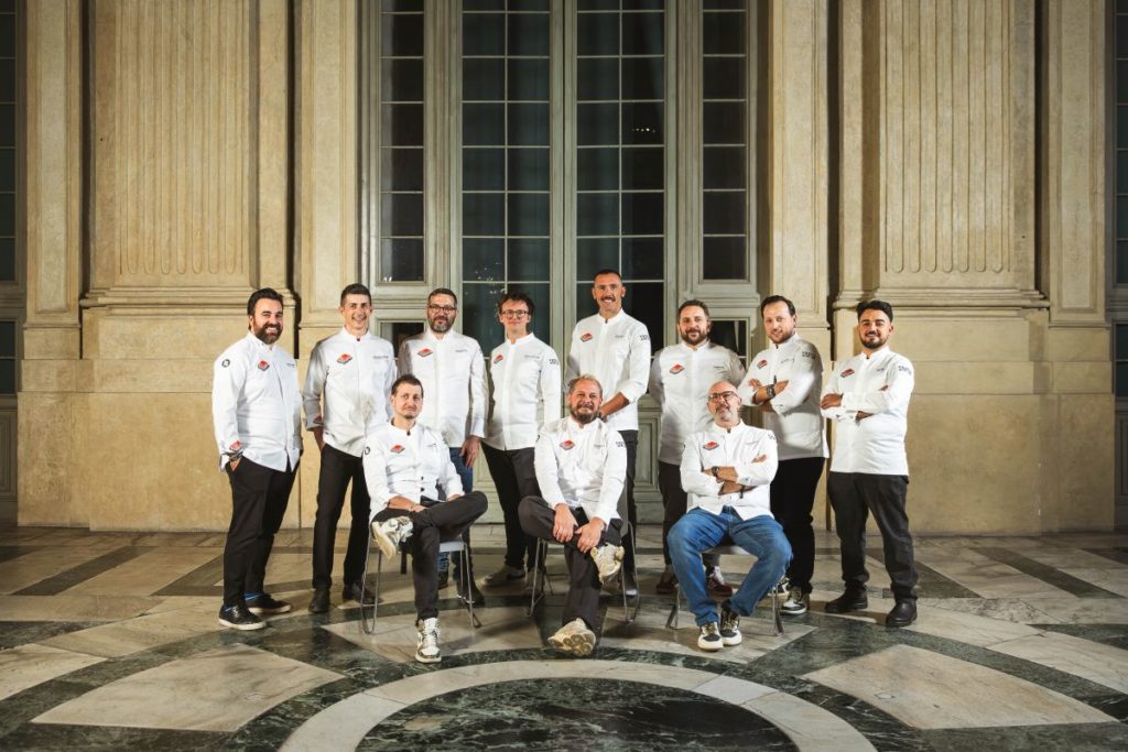 Palazzo Madama durante l’Opening Dinner: dieci chef, un viaggio tra arte e sapori.