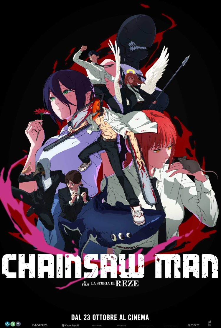 Anime: Chainsaw Man arriva al cinema