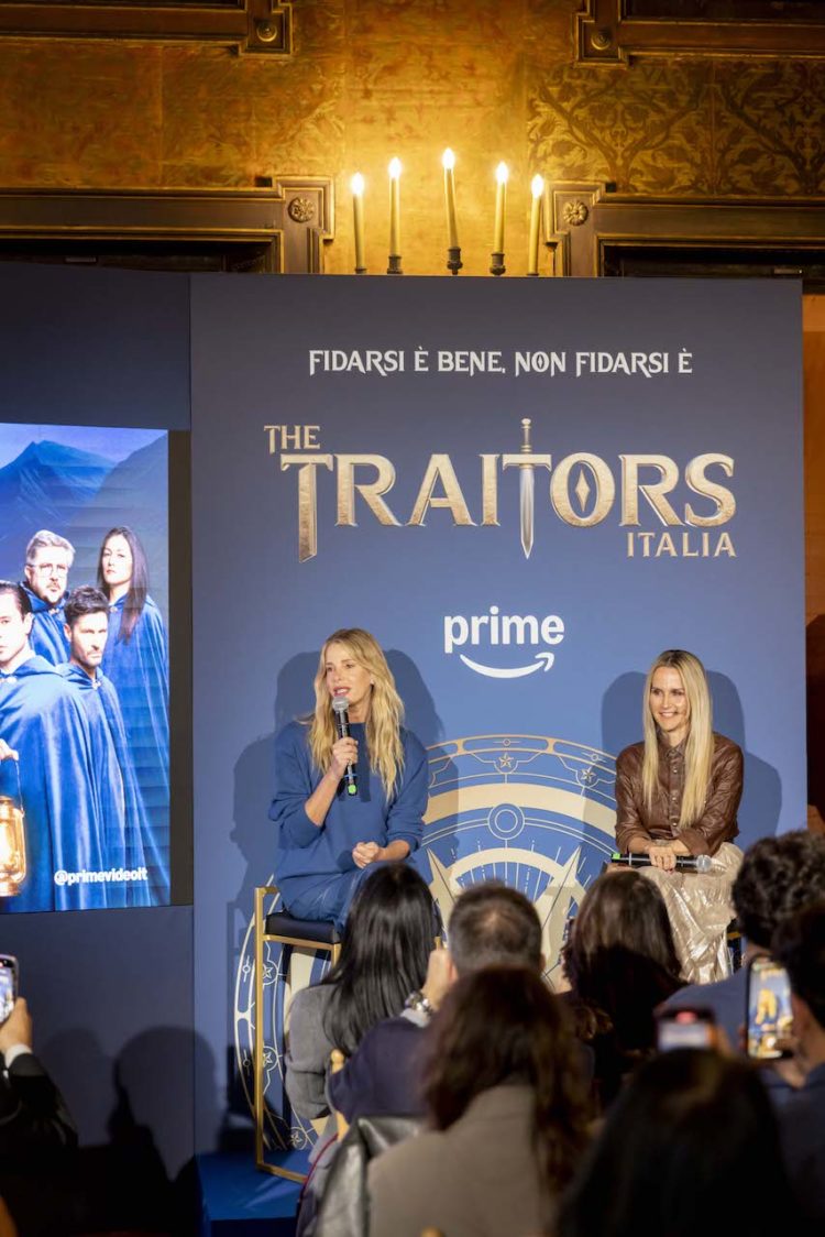 PrimeVideo_TheTraitorsItalia_Alessia Marcuzzi_NicoleMorganti_Incontrostampa_1